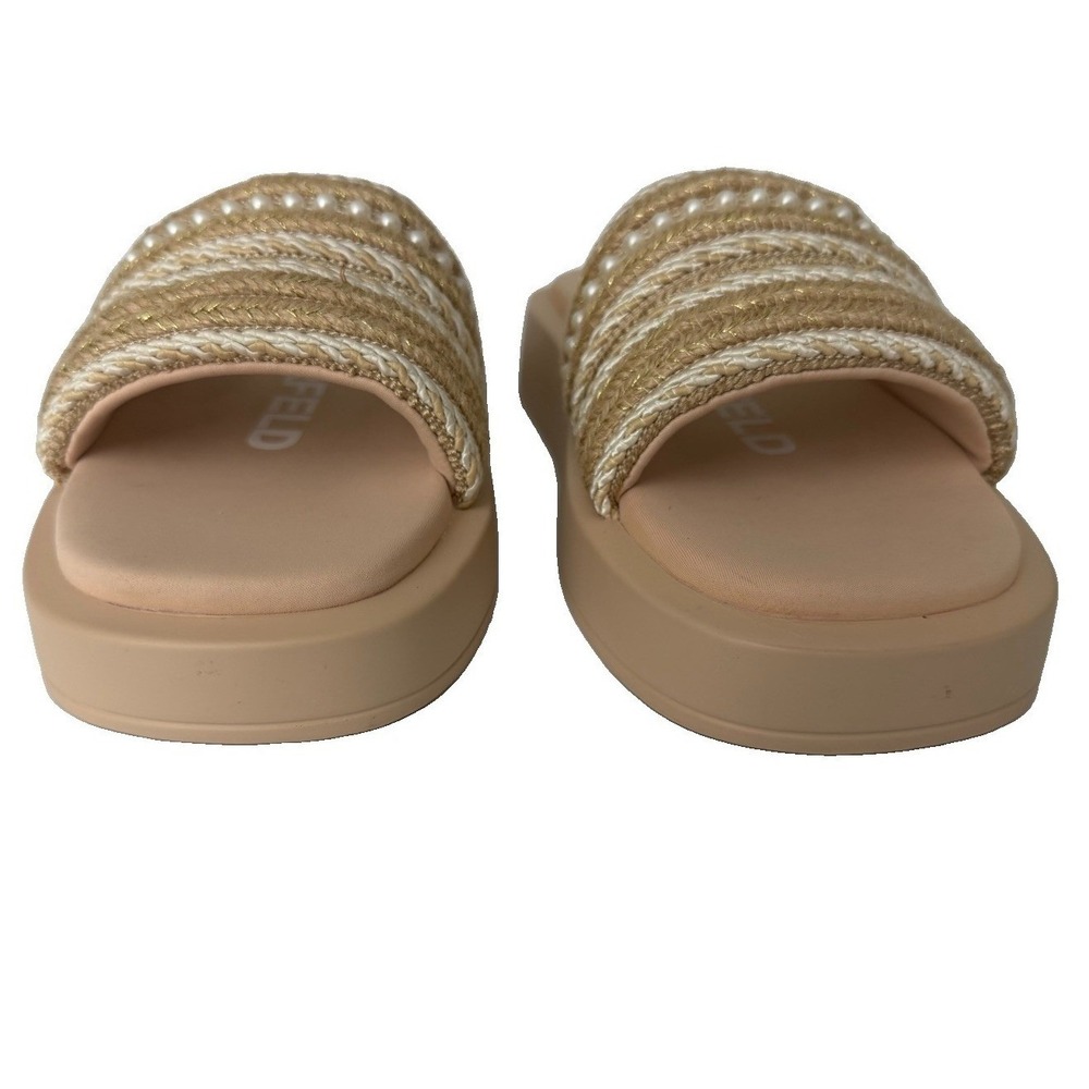 karl lagerfeld Women's Ortley KL264408 Platform Slides Sandals Size 9 New